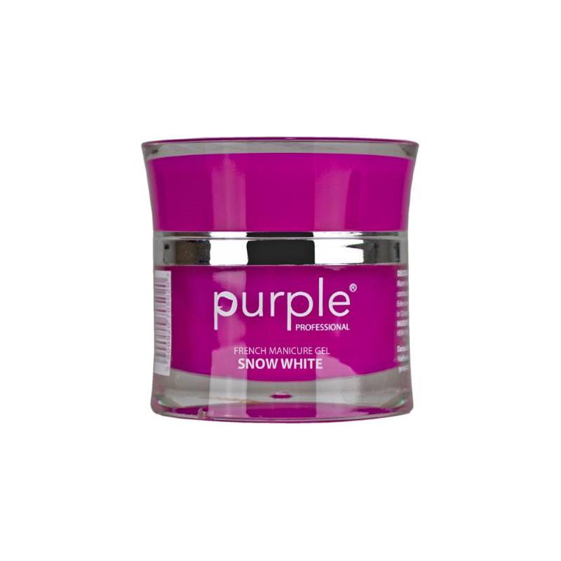 PURPLE Gel Constructor French Snow White 15g P231