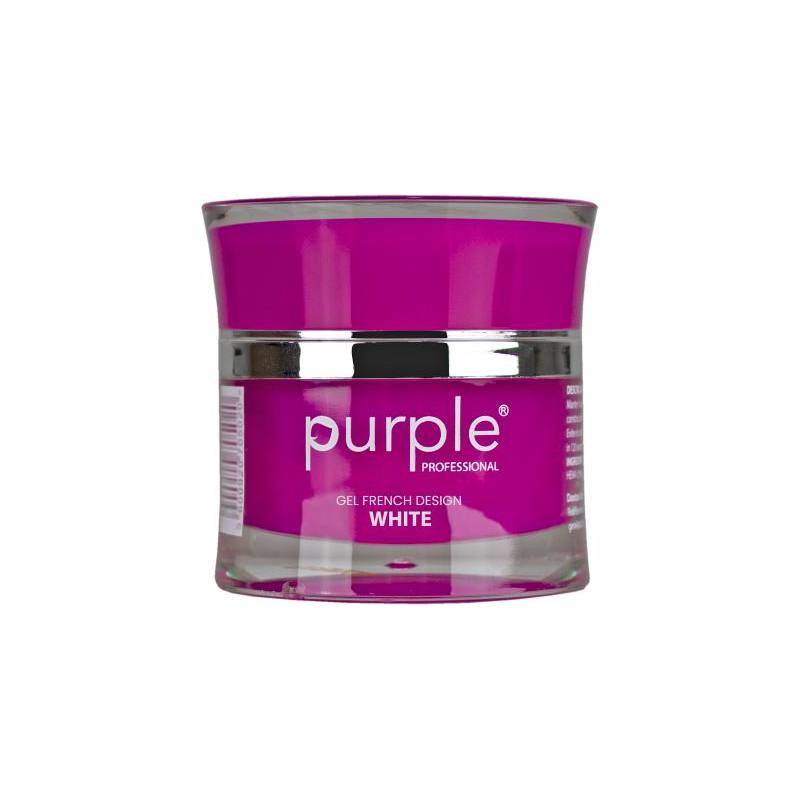 PURPLE Gel Constructor French White 15g P1571