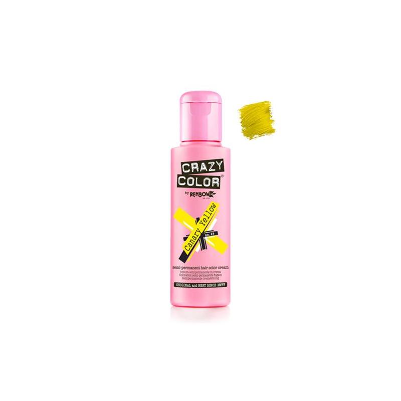 CRAZY COLOR 49 Canary Yellow 100ml