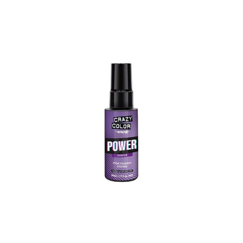 CRAZY COLOR Power Purple Pigmento 50ml