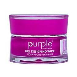 PURPLE Gel Design Neon Pink No Wipe 5g P946