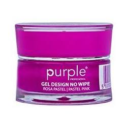 PURPLE Gel Design Pastel Pink No Wipe 5g P951