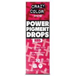 CRAZY COLOR Power Drops Pigmento Rojo 30ml