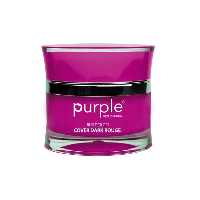 PURPLE Gel Constructor Cover Rojo Oscuro 15g P1490