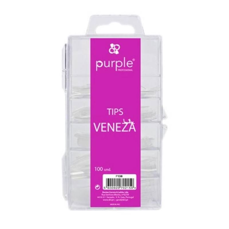 PURPLE Tips VENEZA 100uds P138
