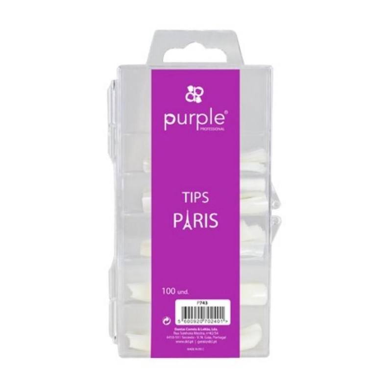 PURPLE Tips PARIS 100uds P743