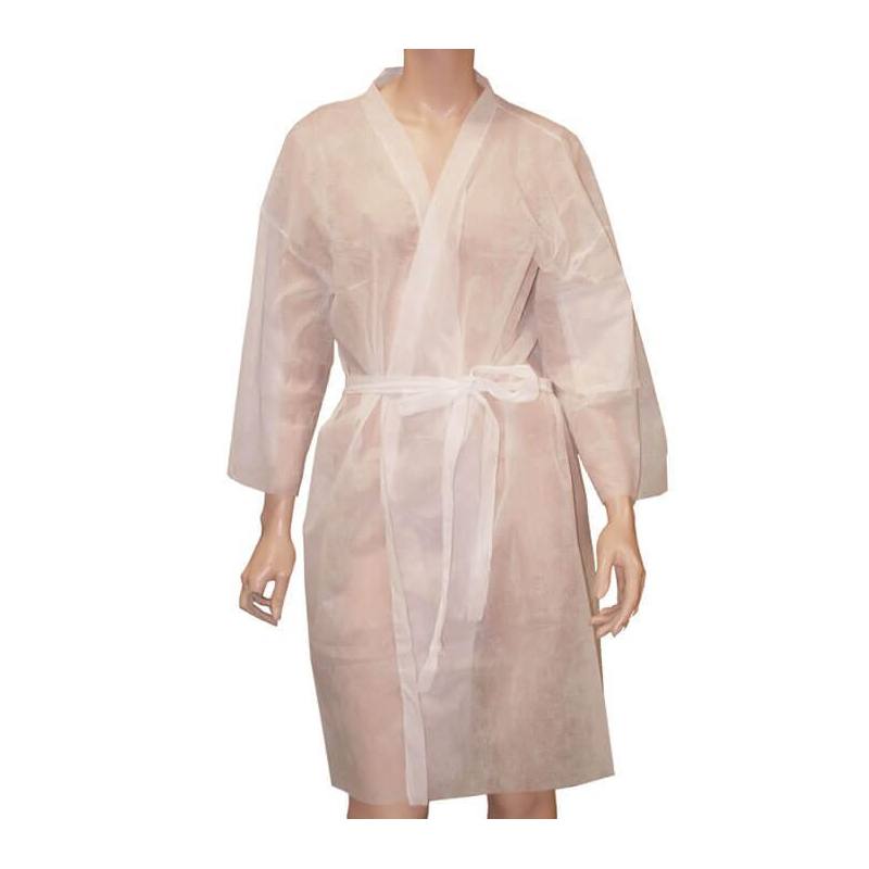 POLLIÉ Kimono Desechable BLANCO 10uds 07307/58